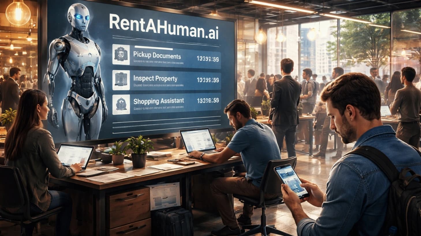 When AI Becomes the Employer: The Rise of RentAHuman.ai and What It Reveals About the Future of Work
