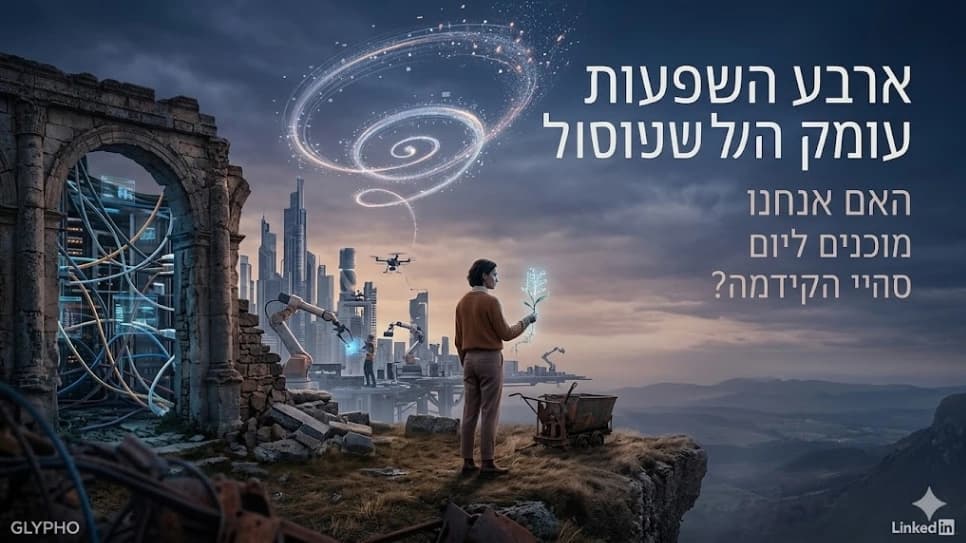 האם אנחנו מוכנים ליום שאחרי הקידמה?